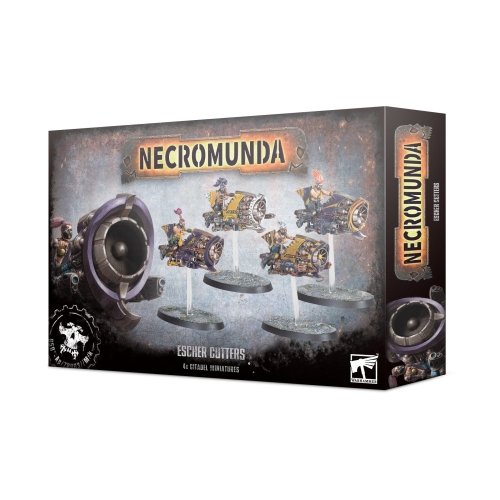 Cheap Miniatures Necromunda Escher Cutters from Games Workshop